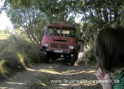 Das LF 8 der FF Blumenhagen