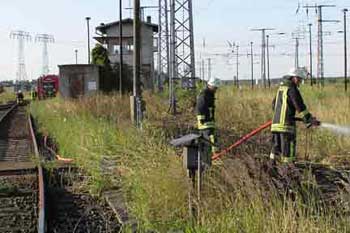 Im Hintergrund das TLF 24/50