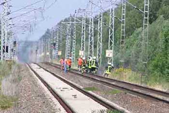 Blick �ber den Gleisk�rper