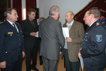 Auszeichnung f�r 50-j�hrige Mitgliedschaft