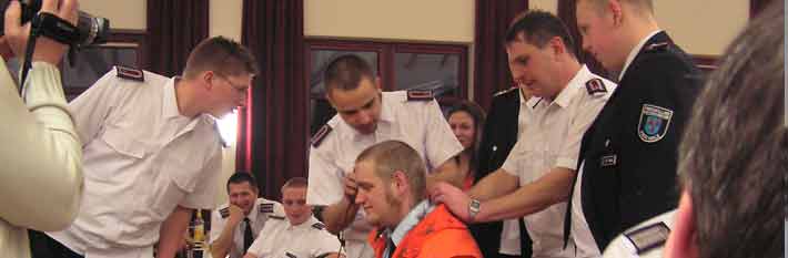 Jeder wollte mal Hand anlegen.