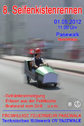 Plakat f�r das Seifenkistenrennen 2012